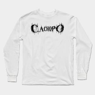 cachopo black Long Sleeve T-Shirt